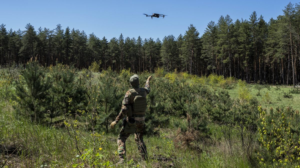 V Moskevské oblasti spadly nejméně dva drony